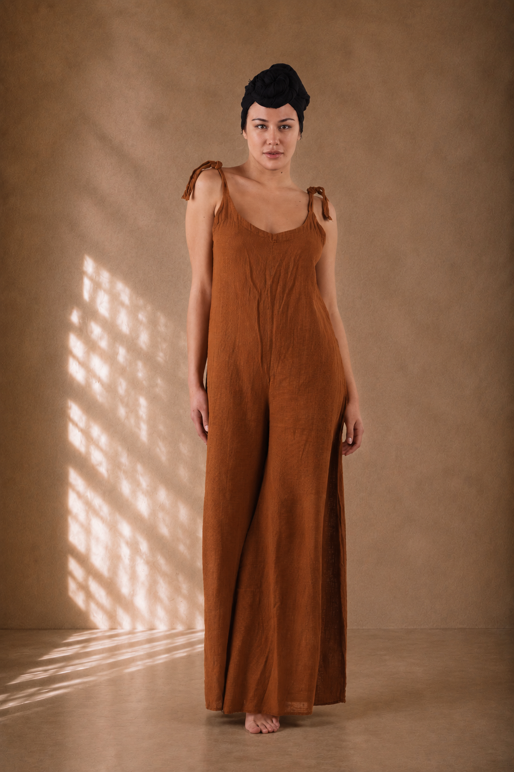 GIPSY JUMPSUIT BURNT RUST