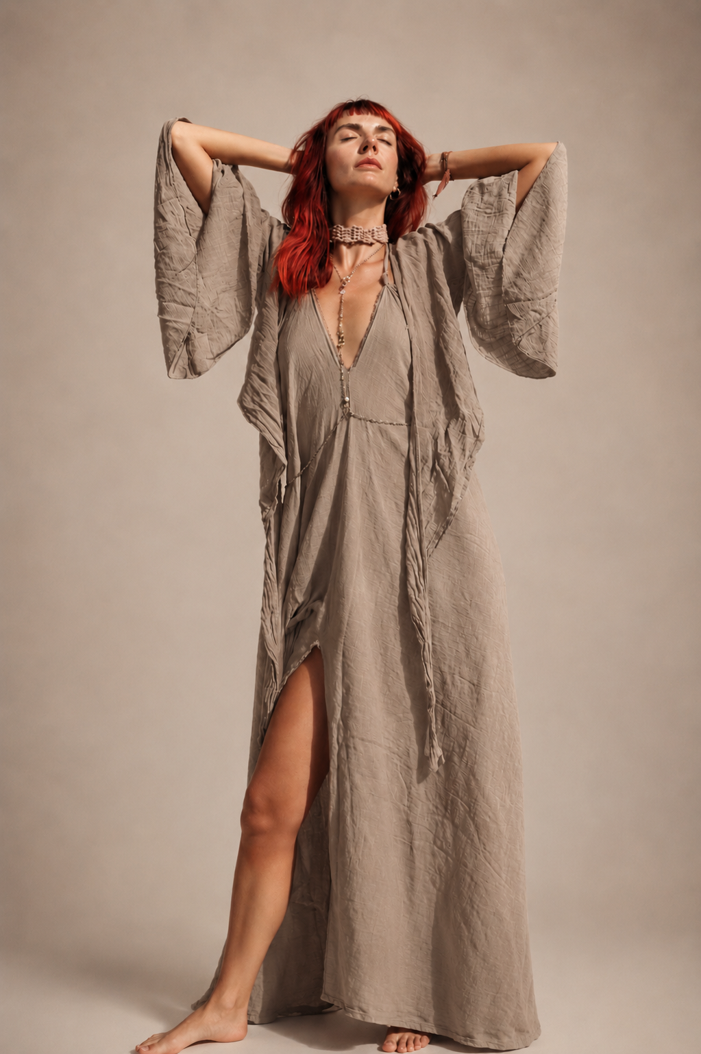 SHANTALA DRESS FANGO