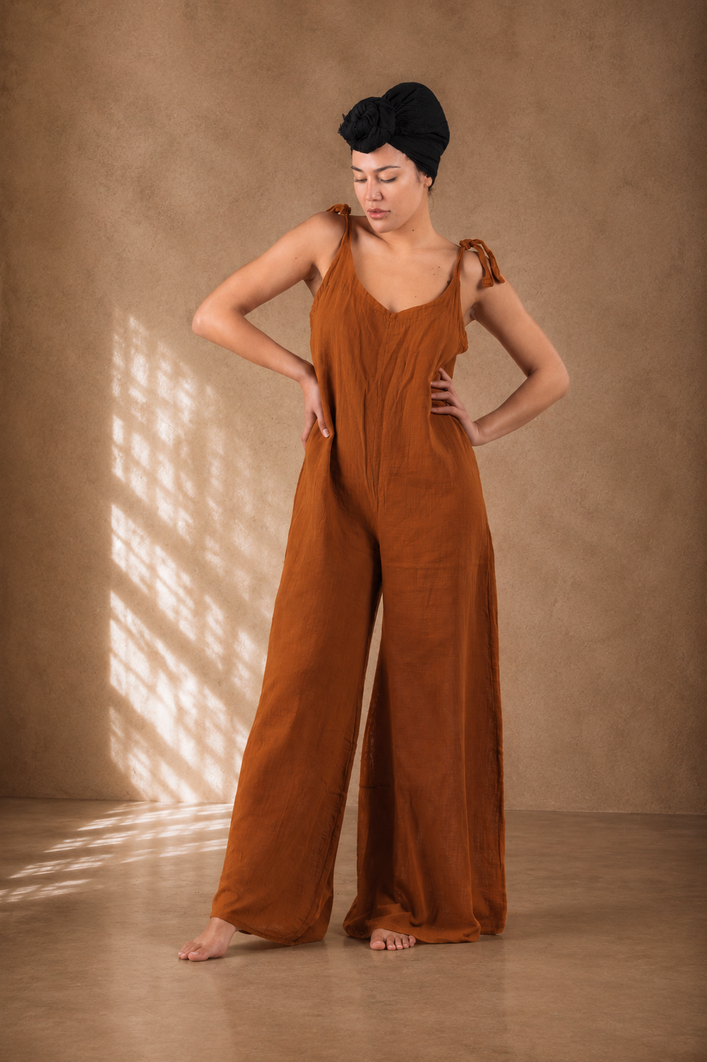 GIPSY JUMPSUIT BURNT RUST