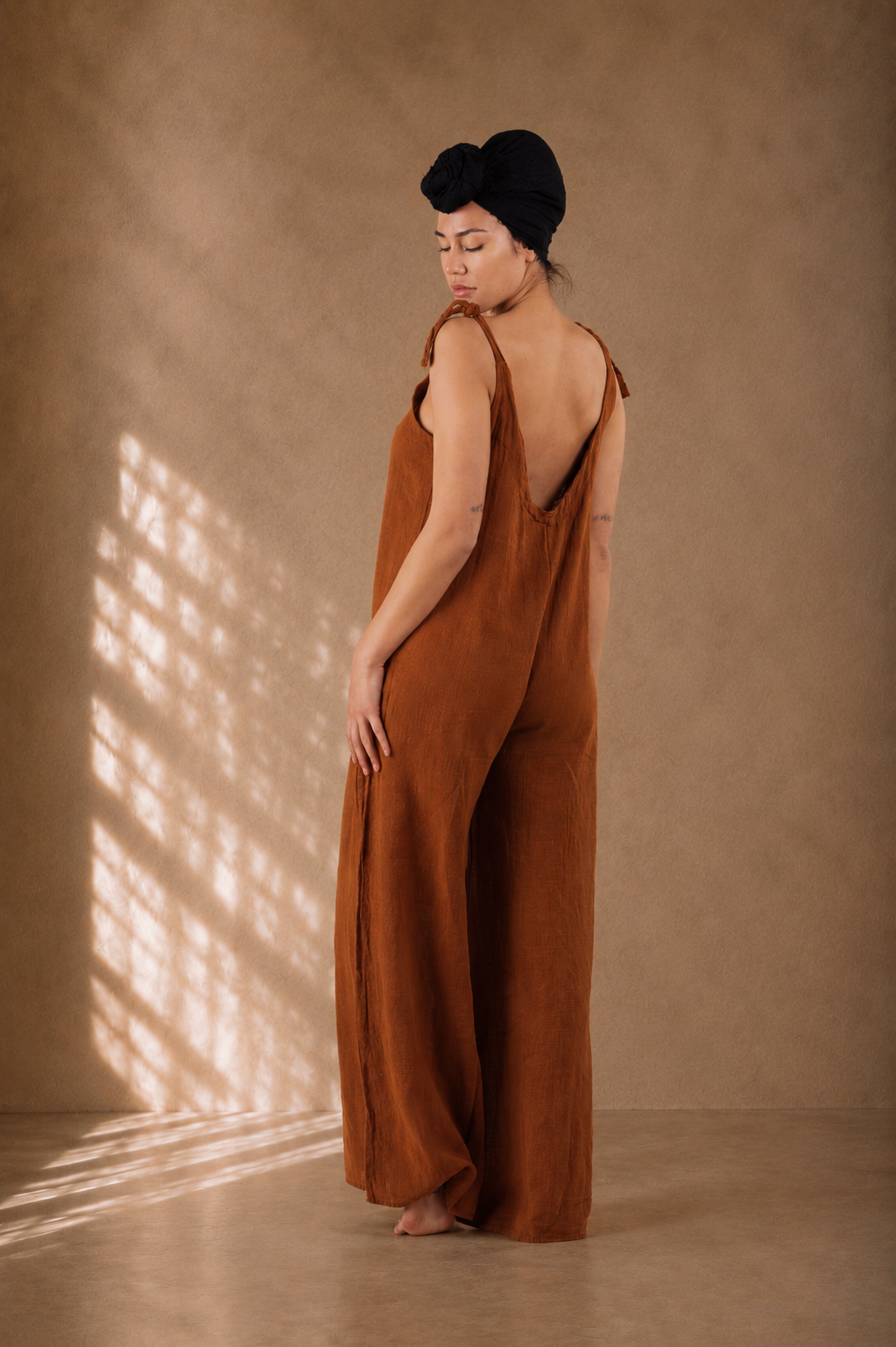 GIPSY JUMPSUIT BURNT RUST