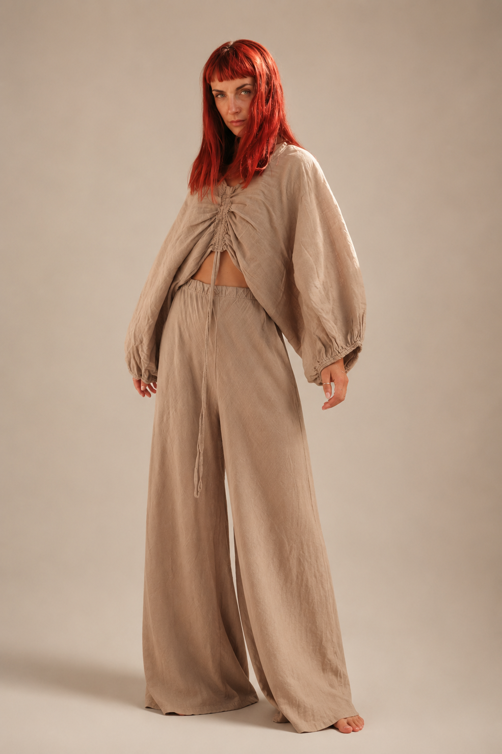 PANTA GIPSY SABBIA
