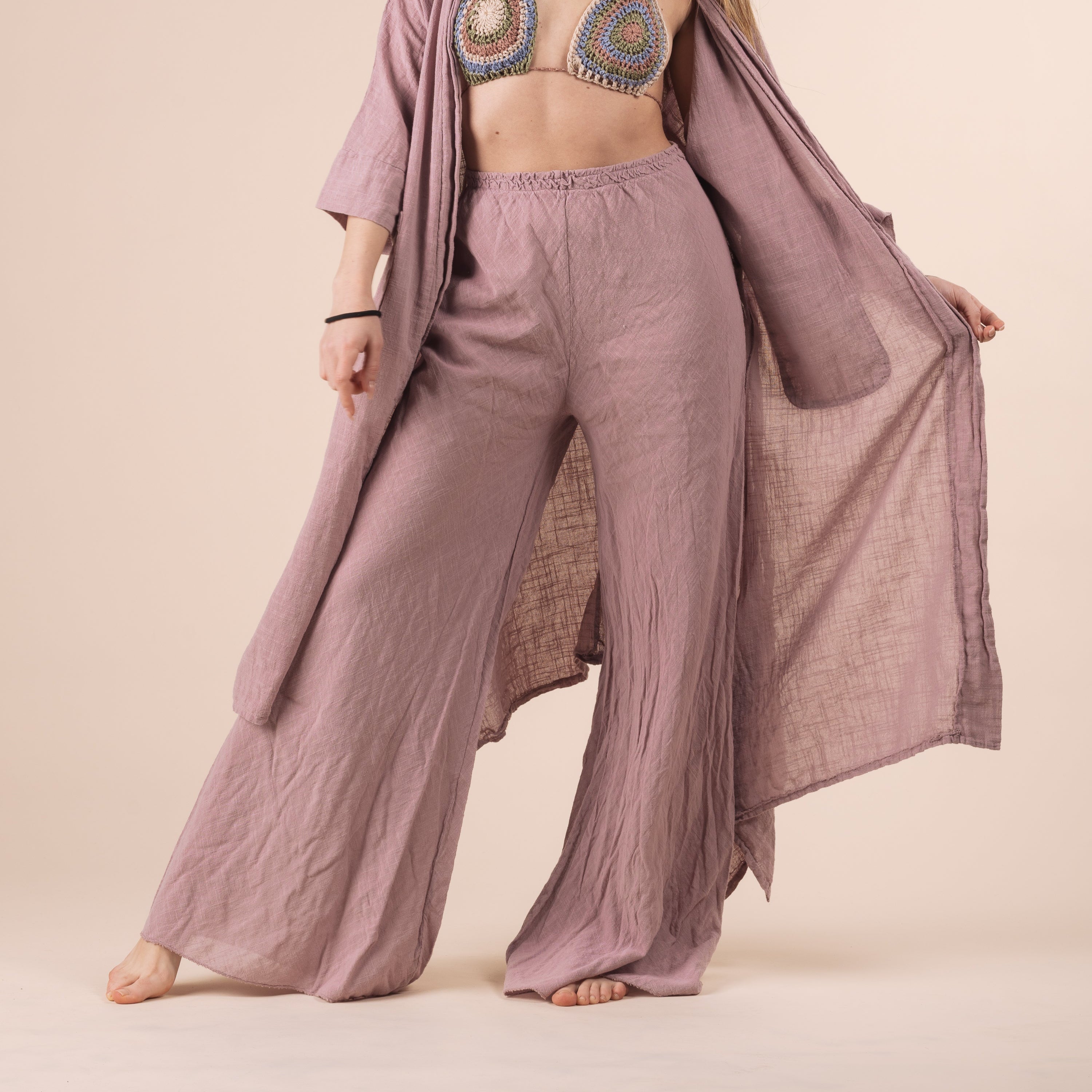 PANTA GIPSY ROSA ANTICO