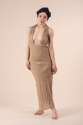 MEDUSA DRESS CAMMELLO