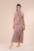 MEDUSA DRESS ROSA ANTICO